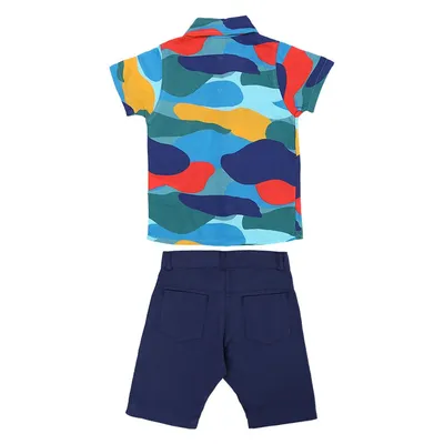 Conjunto Infantil Kookabu Estampa Camuflada