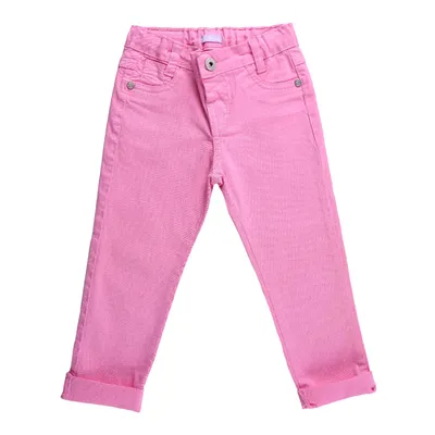 Calça Infantil Kookabu Em Sarja Lisa Com Barra Virada Calça Infantil Kookabu Em Sarja Lisa Com Barra Virada