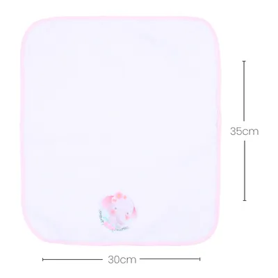 Pano de Boca Art Bebê Aquarela Elefante - 3 Peças  Pano de Boca Art Bebê Aquarela Elefante - 3 Peças