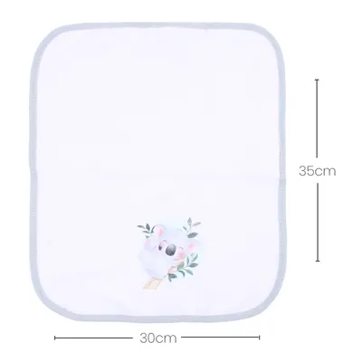 Pano de Boca Art Bebê Aquarela Coala - 3 Peças Pano de Boca Art Bebê Aquarela Coala - 3 Peças