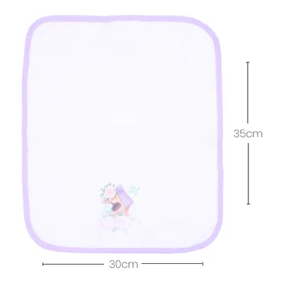 Pano de Boca Art Bebê Aquarela Jardim - 3 Peças