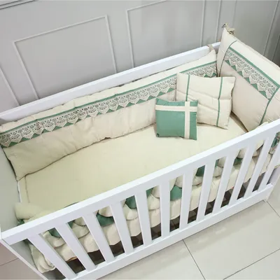 Kit Berço Art Bebê Realeza - 6 Peças