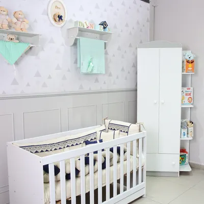 Kit Berço Art Bebê Realeza - 6 Peças