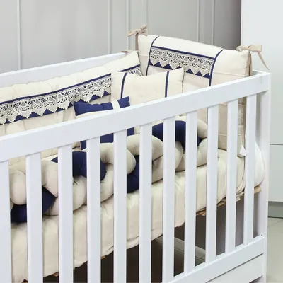 Kit Berço Art Bebê Realeza - 6 Peças