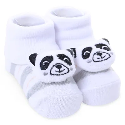 Kit Meia Bebê Pimpolho Estampa Bichinhos