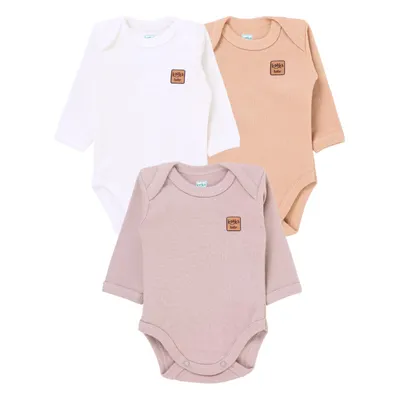 Kit Body Manga Longa Kookabu Suedine UV 50+ - 3 Peças Kit Body Manga Longa Kookabu Suedine UV 50+ - 3 Peças