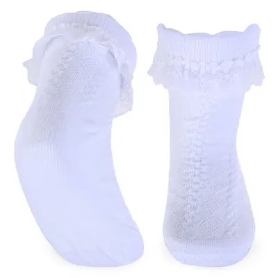 Meia Infantil Winston Detalhe Renda Meia Infantil Winston Detalhe Renda