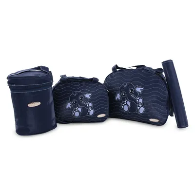 Kit Bolsa Mave Baby Fofo Elefantinho - 4 Peças
