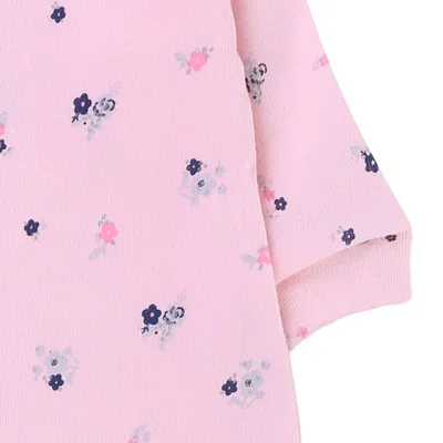 Macacão Longo Bebê Klub Kids Suedine Estampa Sortida