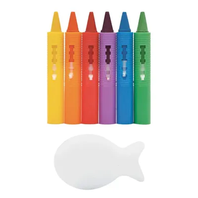 Kit Risque E Apague Buba Brinquedo De Banho - 7 Peças Kit Risque E Apague Buba Brinquedo De Banho - 7 Peças