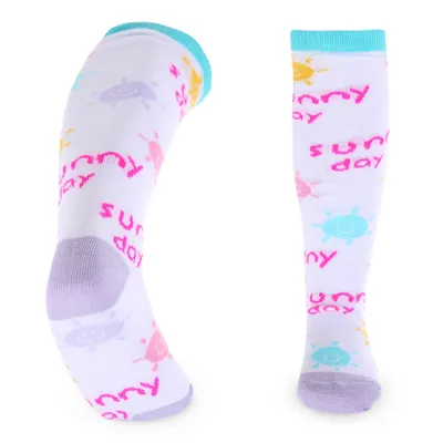 Meia 3/4 Infantil Duck Galochita Estampa Sortida