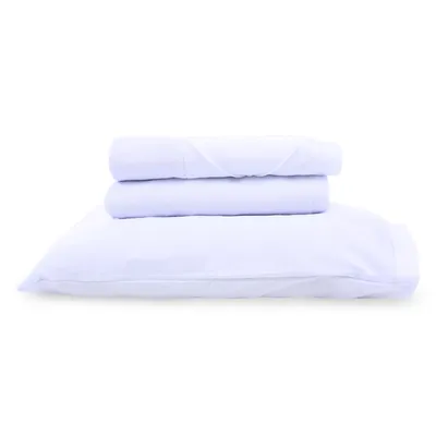 Jogo Lençol Berço Americano Art Bebê Origami - 3 Peças Jogo Lençol Berço Americano Art Bebê Origami - 3 Peças