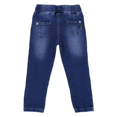 Calça Jeans Infantil Mackvanny Used Cós Elástico Calça Jeans Infantil Mackvanny Used Cós Elástico