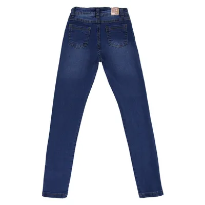 Calça Jeans Juvenil Pami Used Com Puídos