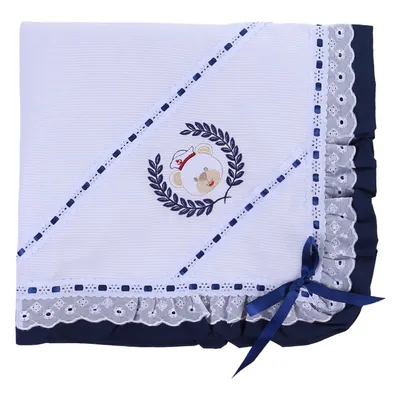 Manta Bordados Alexandra Forrada Com Enfeite E Babado Laise Manta Bordados Alexandra Forrada Com Enfeite E Babado Laise