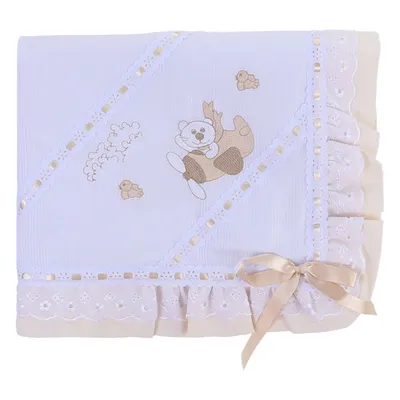 Manta Bordados Alexandra Forrada Com Enfeite E Babado Laise Manta Bordados Alexandra Forrada Com Enfeite E Babado Laise