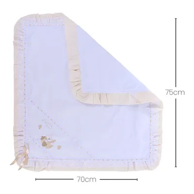 Manta Bordados Alexandra Forrada Com Enfeite E Babado Laise Manta Bordados Alexandra Forrada Com Enfeite E Babado Laise