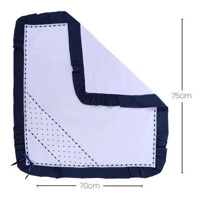 Manta Bordados Alexandra Faixa Coração Com Babado Manta Bordados Alexandra Faixa Coração Com Babado