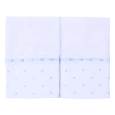 Jogo Toalhinha De Boca Bordados Alexandra Coração - 2 Peças Jogo Toalhinha De Boca Bordados Alexandra Coração - 2 Peças