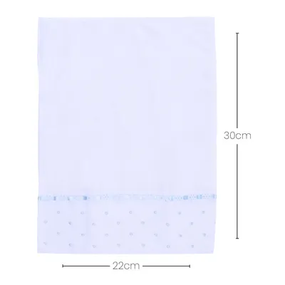 Jogo Toalhinha De Boca Bordados Alexandra Coração - 2 Peças Jogo Toalhinha De Boca Bordados Alexandra Coração - 2 Peças