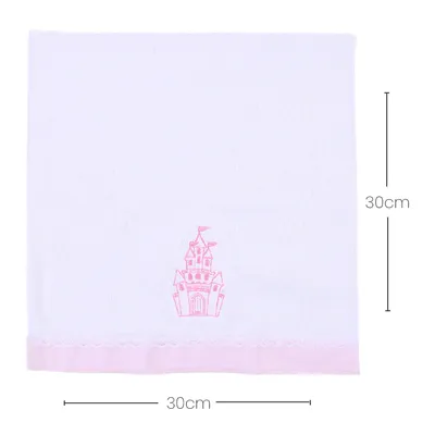 Kit Pano De Boca Art Bebê Fralda Princesa - 3 Peças Kit Pano De Boca Art Bebê Fralda Princesa - 3 Peças