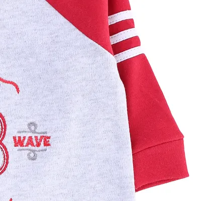 Macacão Longo Bebê Petutinha Suedine Bordado Surf