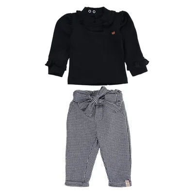 Conjunto Bebê Aconchego Blusa Canelada E Calça 2 Peças Conjunto Bebê Aconchego Blusa Canelada E Calça 2 Peças