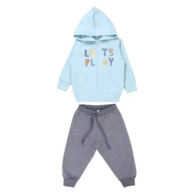 Conjunto Bebê Kookabu Moletom Estampa Let's Play