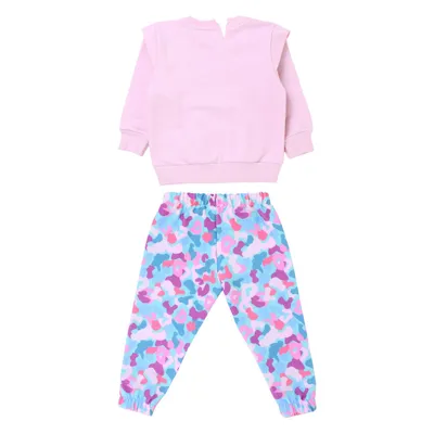 Conjunto Bebê Kookabu Moletom Estampa Gatinha