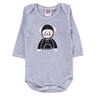 Conjunto Bebê Baby Bee Bordado Ursinho