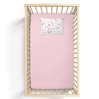 Jogo Lençol Berço Americano Bublim Céu Mágico - 2 Peças Jogo Lençol Berço Americano Bublim Céu Mágico - 2 Peças