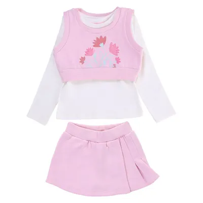 Conjunto Infantil Kookabu Colete Flores Conjunto Infantil Kookabu Colete Flores