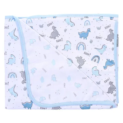 Manta Bublim Dupla Face Estampada Dinossauro Manta Bublim Dupla Face Estampada Dinossauro