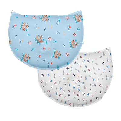 Travesseiro Bublim Anatômico Estampa Marinheiro Travesseiro Bublim Anatômico Estampa Marinheiro