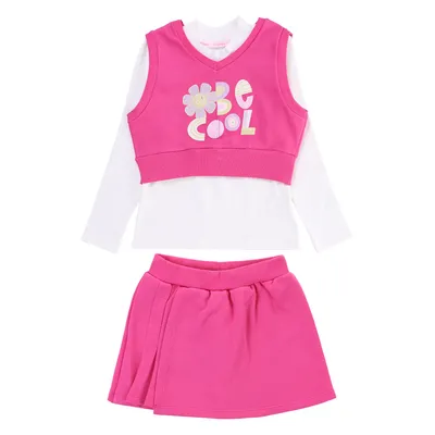 Conjunto Infantil Kookabu Colete Estampa Be Cool