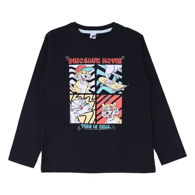 Camiseta Manga Longa Infantil Kookabu Estampa Dinossauros