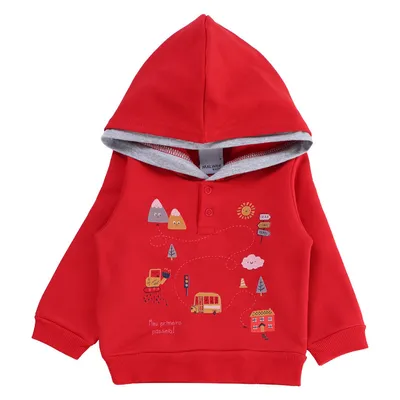 Conjunto Bebê Malwee Moletom Flanelado Estampado Com Capuz\r\n Conjunto Bebê Malwee Moletom Flanelado Estampado Com Capuz\r\n