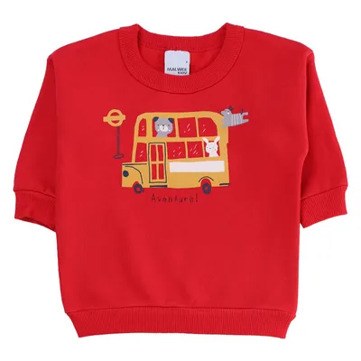 Conjunto Bebê Malwee Moletom Flanelado Estampado Conjunto Bebê Malwee Moletom Flanelado Estampado