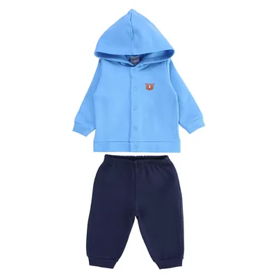 Conjunto Bebê Malwee Moletom Flanelado Com Capuz Conjunto Bebê Malwee Moletom Flanelado Com Capuz