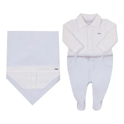 Saída De Maternidade Paraíso Suedine Cinto Frontal - 2 Peças