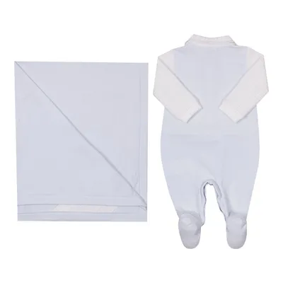 Saída De Maternidade Paraíso Suedine Cinto Frontal - 2 Peças