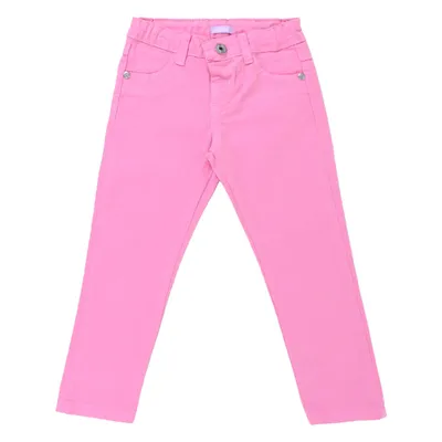 Calça Sarja Infantil Kookabu Básica Com Barra Virada