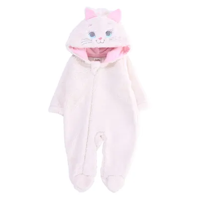 Macacão Longo Bebê Sonho Meu Pelúcia Com Capuz Gatinha Macacão Longo Bebê Sonho Meu Pelúcia Com Capuz Gatinha