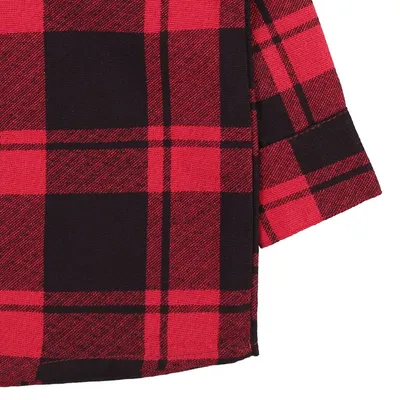 Camisa Manga Longa Bebê Din Don Xadrez Com Botões Camisa Manga Longa Bebê Din Don Xadrez Com Botões