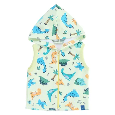 Conjunto Bebê Reirex Com Colete Estampado