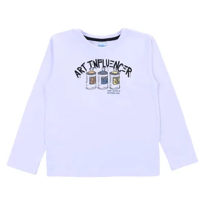 Camiseta Manga Longa Infantil Gijo Estampa Art Influencer
