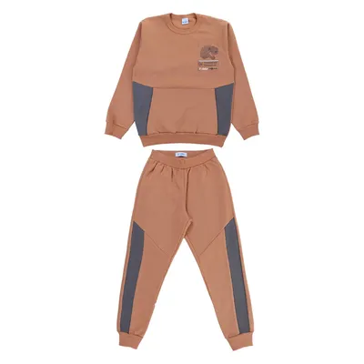 Conjunto Infantil Gijo Moletom Felpado Com Bolso