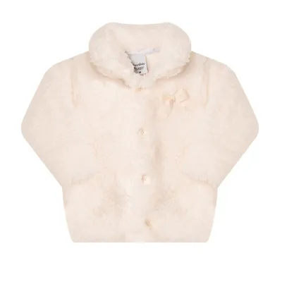 Casaco Bebê Junkes Pelo Carneirinho Com Botões