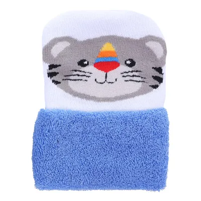 Kit Touca Bebê Duck Malha Atoalhada Bichos - 3 Peças