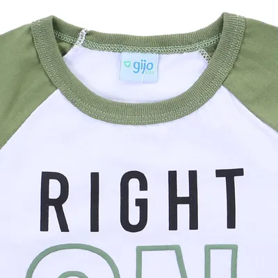 Camiseta Manga Longa Infantil Gijo Kids Estampa Puff Camiseta Manga Longa Infantil Gijo Kids Estampa Puff